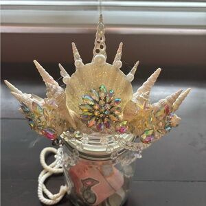 Seashell and Crystal Headdress